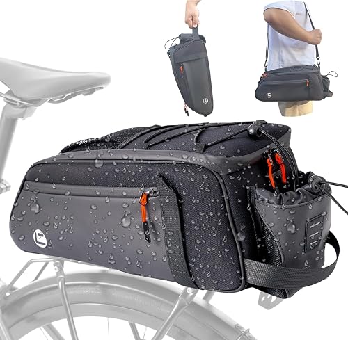 NDakter Bags for Bicycle Rear Rack