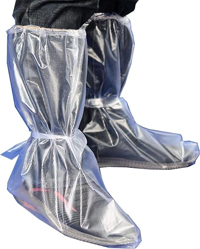 NEOYARDE Disposable Boot and Shoe Covers–Durable Non