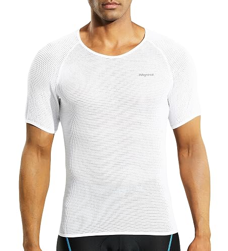 Nepest Mens Vests/Short Sleeve Biking Base Layer