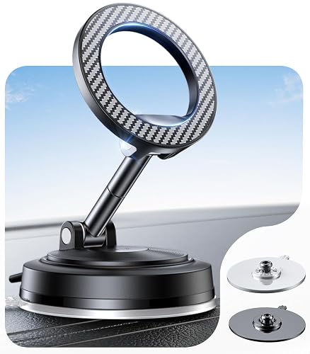 NeverDrop Magsafe Car Mount [2 Bases for