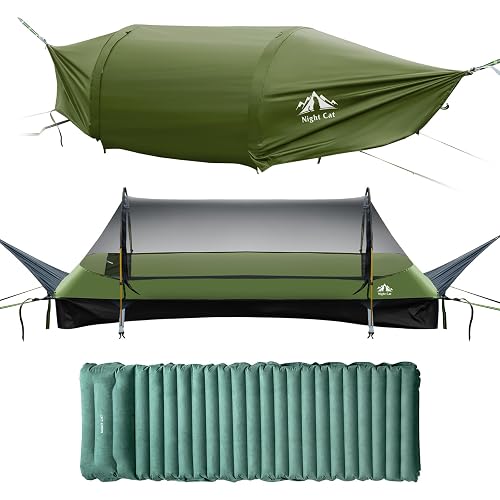 Night Cat Flat Lay Hammock Tent with