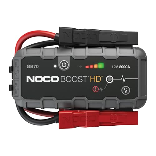 NOCO Boost GB70: 2000A UltraSafe Jump Starter