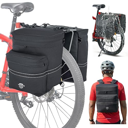 Nomad USA 34L Bicycle Saddlebags Pair XL