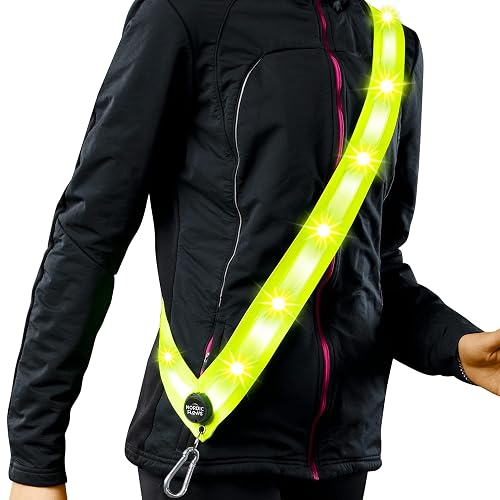 NordicFlows Rechargeable LED Lights Safety Vest –