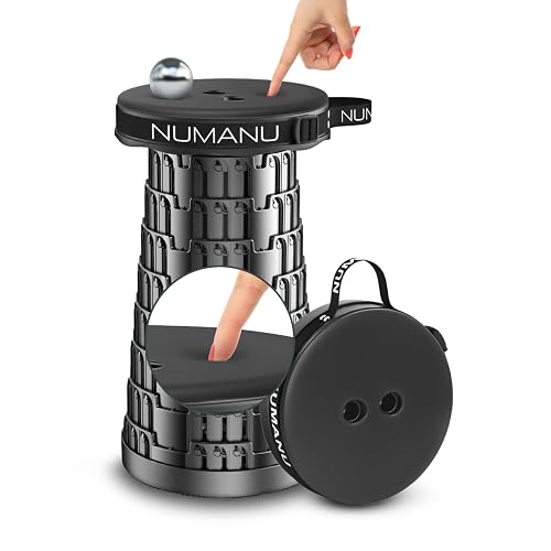 NUMANU Upgraded Padded Collapsible Stool