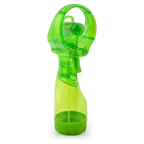 O2COOL Deluxe Handheld Misting Fan Battery Powered