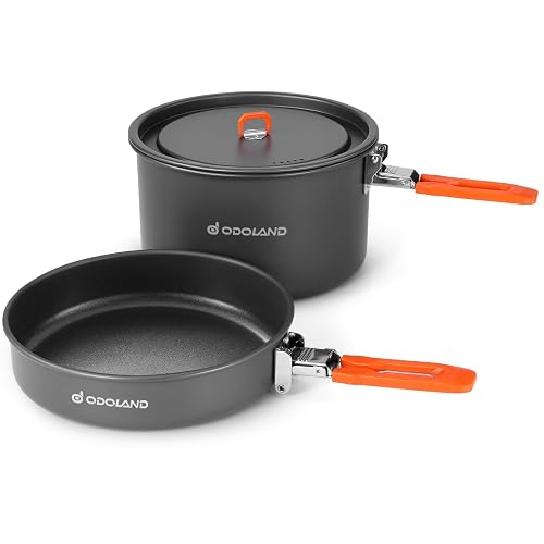 Odoland Cookware Mess Kit Camp Kitchen
