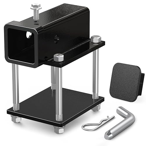 Ohuhu Bolt-on RV Bumper Hitch Receiver Adapter