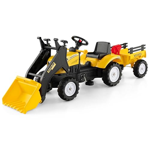 Olakids Kids Ride on Excavator