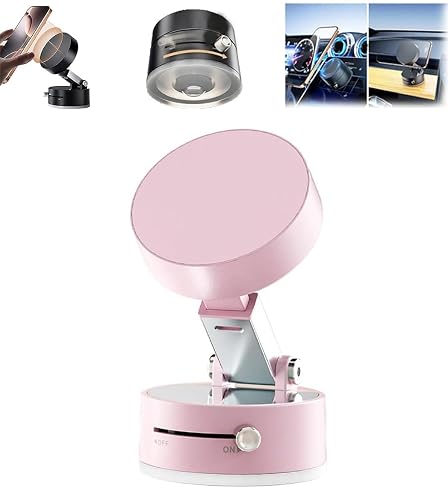 Oudvaker Foldable Magnetic Vacuum Phone Holder