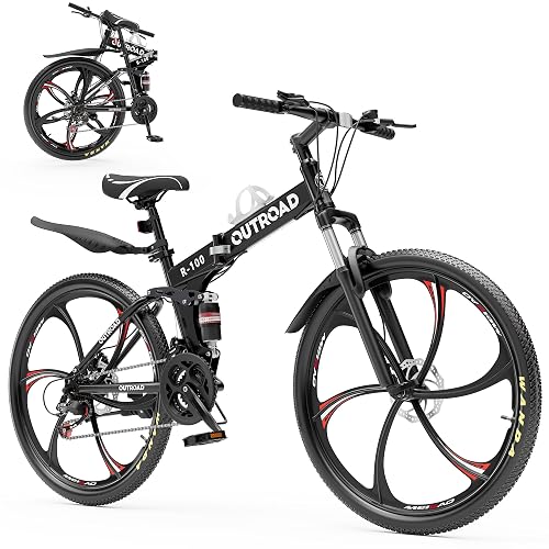 Outroad Mountain Bike Foldable/Unfoldable Bike 26 Inch