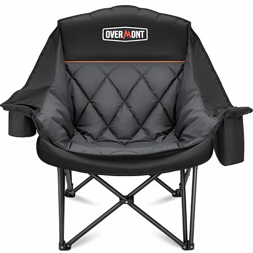 Overmont Oversized XL Camping Chair - 500lbs
