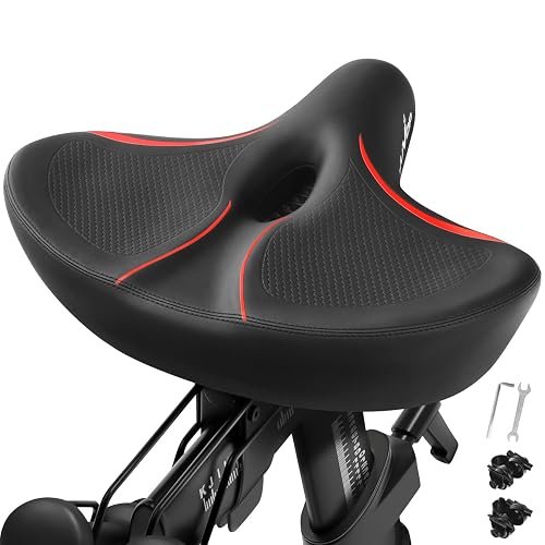 Oversized Seat Compatible with Peloton