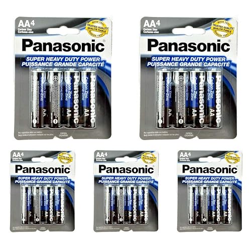 Panasonic 20pc AA Batteries Super Heavy Duty