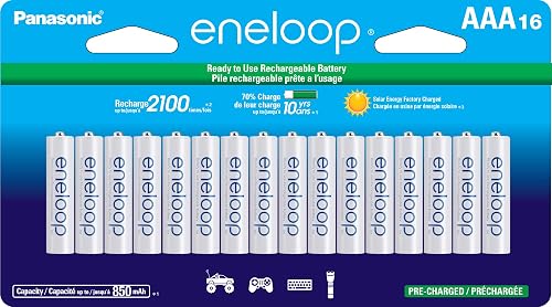 Panasonic BK-4MCCA16FA eneloop AAA 2100 Cycle Ni-MH