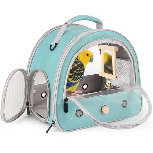 Parrot Travel Cage with Bird Cage Bells