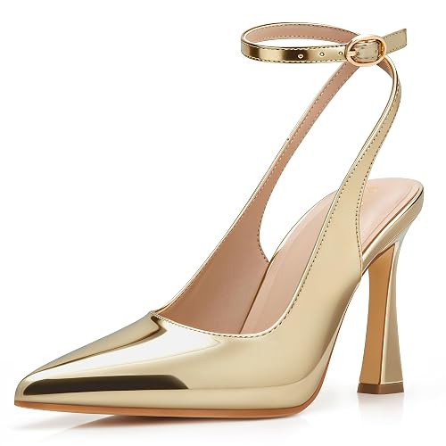 PARTY Womens Pointed Closed Toe Heels Stiletto
