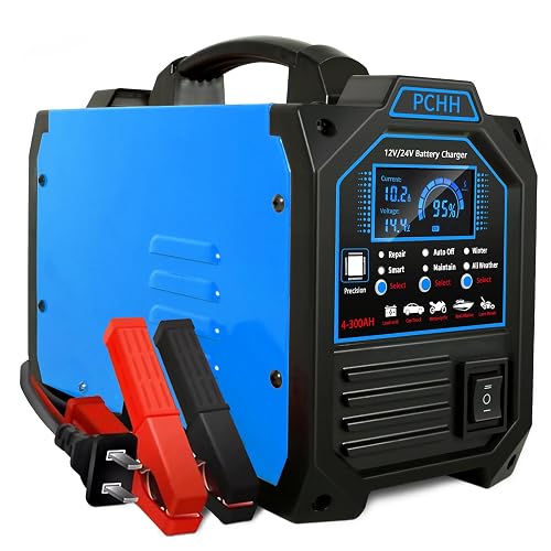 PCHH Car Battery Charger Heavy Duty