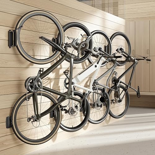 PEGZONE 4 Pack Bike Rack Garage