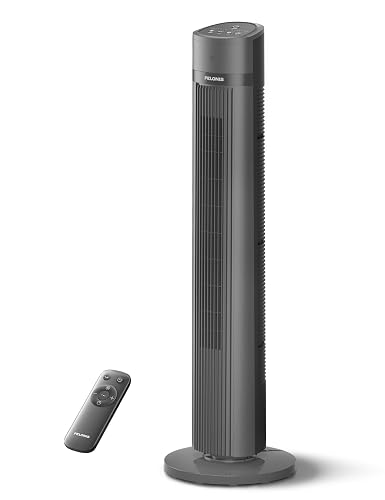 PELONIS 40-inch Bladeless Tower Fan for Bedroom