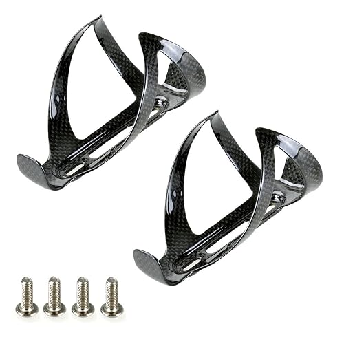 PERGEAR Carbon Fiber Bike Water Bottle Holder
