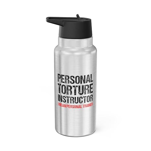 Personal Trainer Silver Edition Tumbler 32oz Prsnal