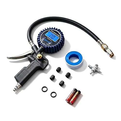 PINTOOL Digital Tire Pressure Gauge with Inflator