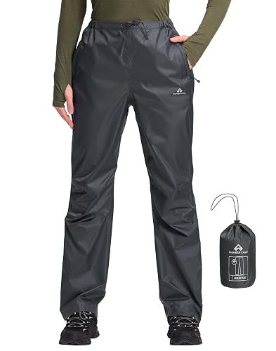 Pioneer Camp Women's Rain Pants Waterproof Hiking
