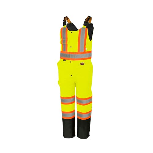 Pioneer Hi Vis Waterproof Bib Pants For