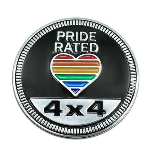 Pirate Badge Rated Car Emblem