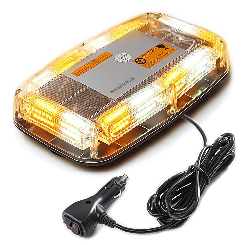 PKINGLAKE 72LED Roof Top Emergency Strobe Beacon