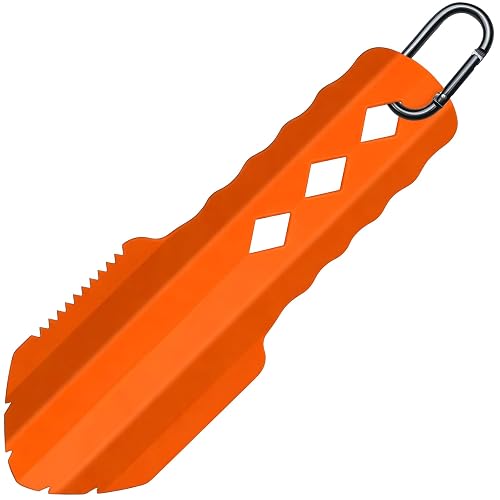 PLACHIDAY 3-in-1 Ultralight Backpacking Trowel