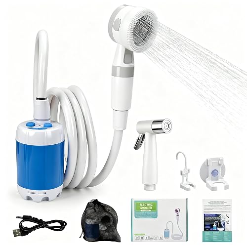 Portable Shower Pump - Rechargeable Outdoor