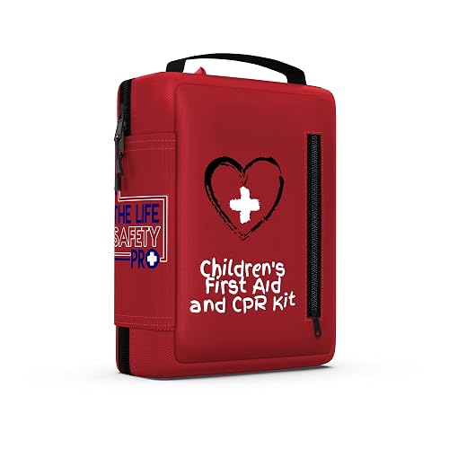 Portable First Aid Kit with CPR Shield