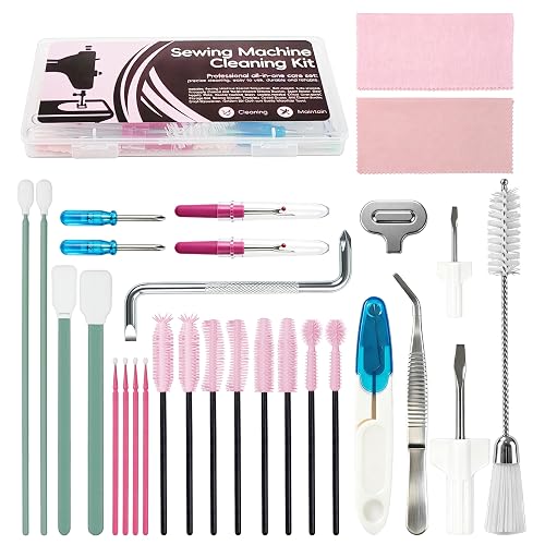 Prelady 30Pcs Sewing Machine Cleaning Kit
