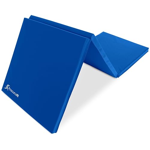 ProsourceFit Tri-Fold Thick Exercise Mat 6’x2’ with