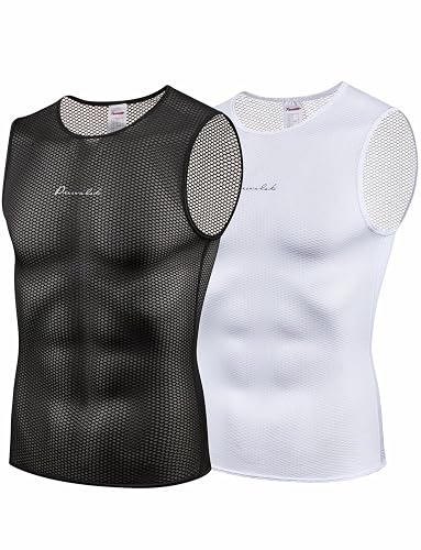 Przewalski Men’s Sleeveless Cycling Undershirt Quick Dry