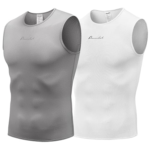 Przewalski Men’s Sleeveless Cycling Undershirt Quick Dry