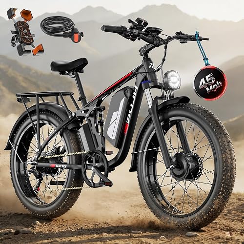PUJH Max Speed 45MPH E-Bike