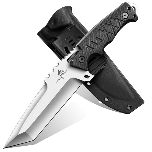 Purple Dragon Fixed Blade Knife with Kydex