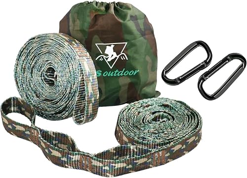 pys XL Hammock Straps - 12ft Camo