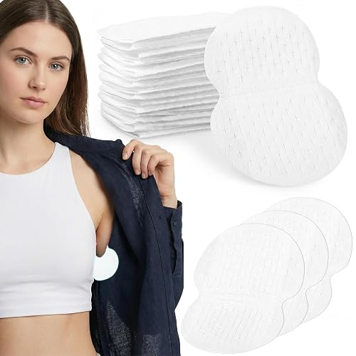 Qianyu 60 Pcs Armpit Sweat Pads Disposable