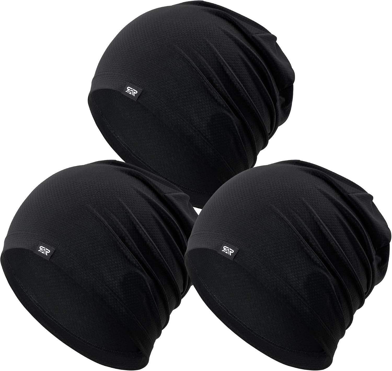 QINGLONGLIN 3Pcs Cooling Skull Cap Lightweight