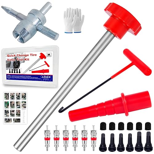 Quick Change Tire Valve Tool Kit