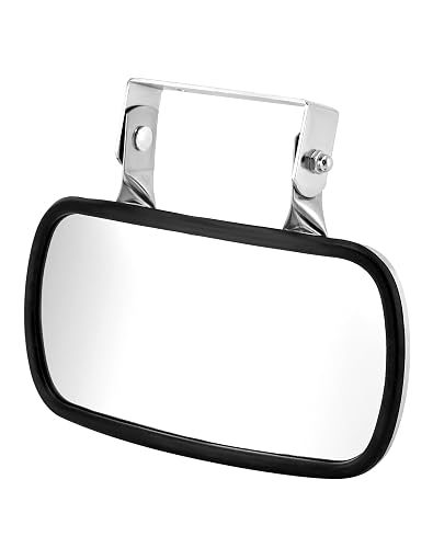 QWORK Stainless Steel Convex Mirror