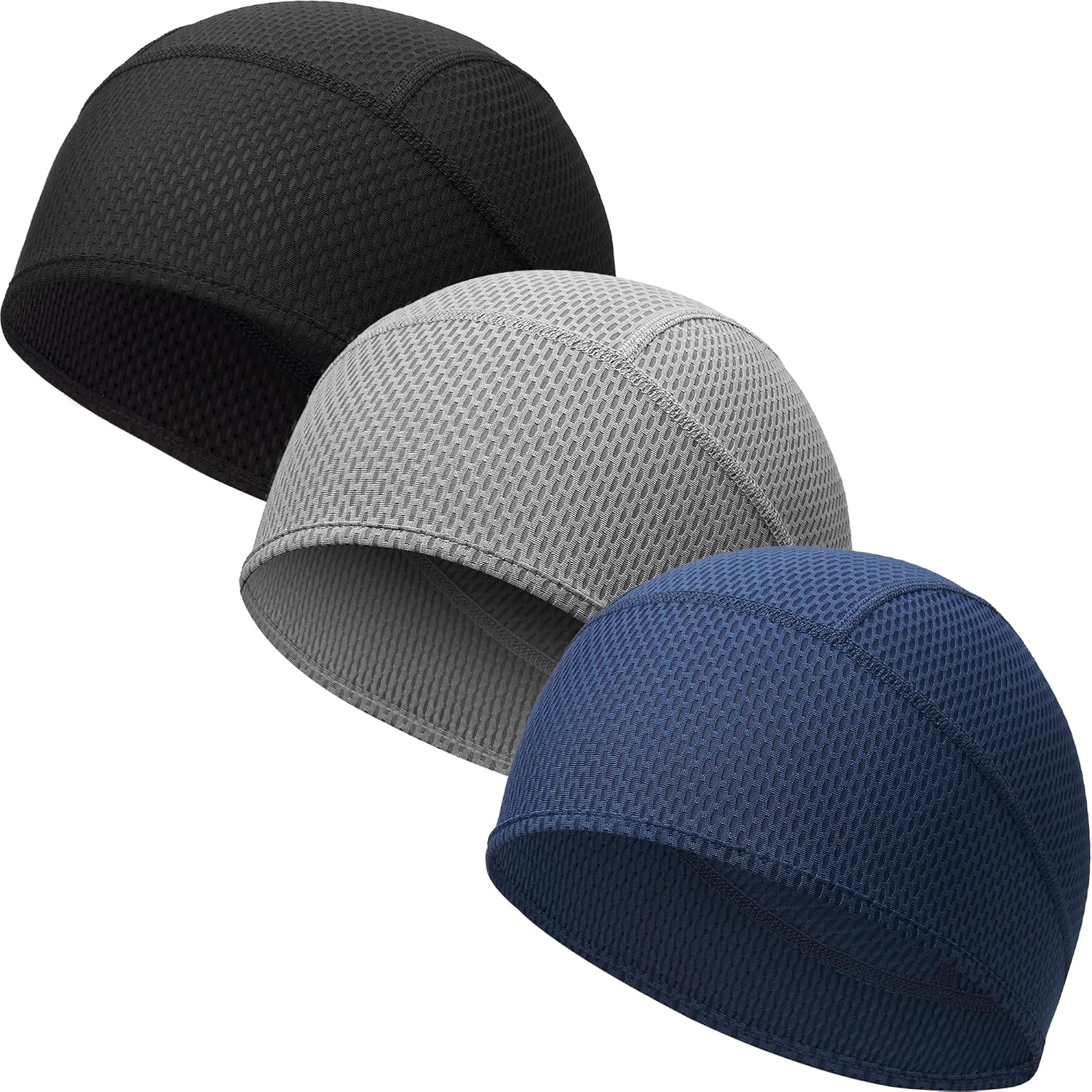 QXQIANXIYE 3Pcs Cooling Skull Caps Quick