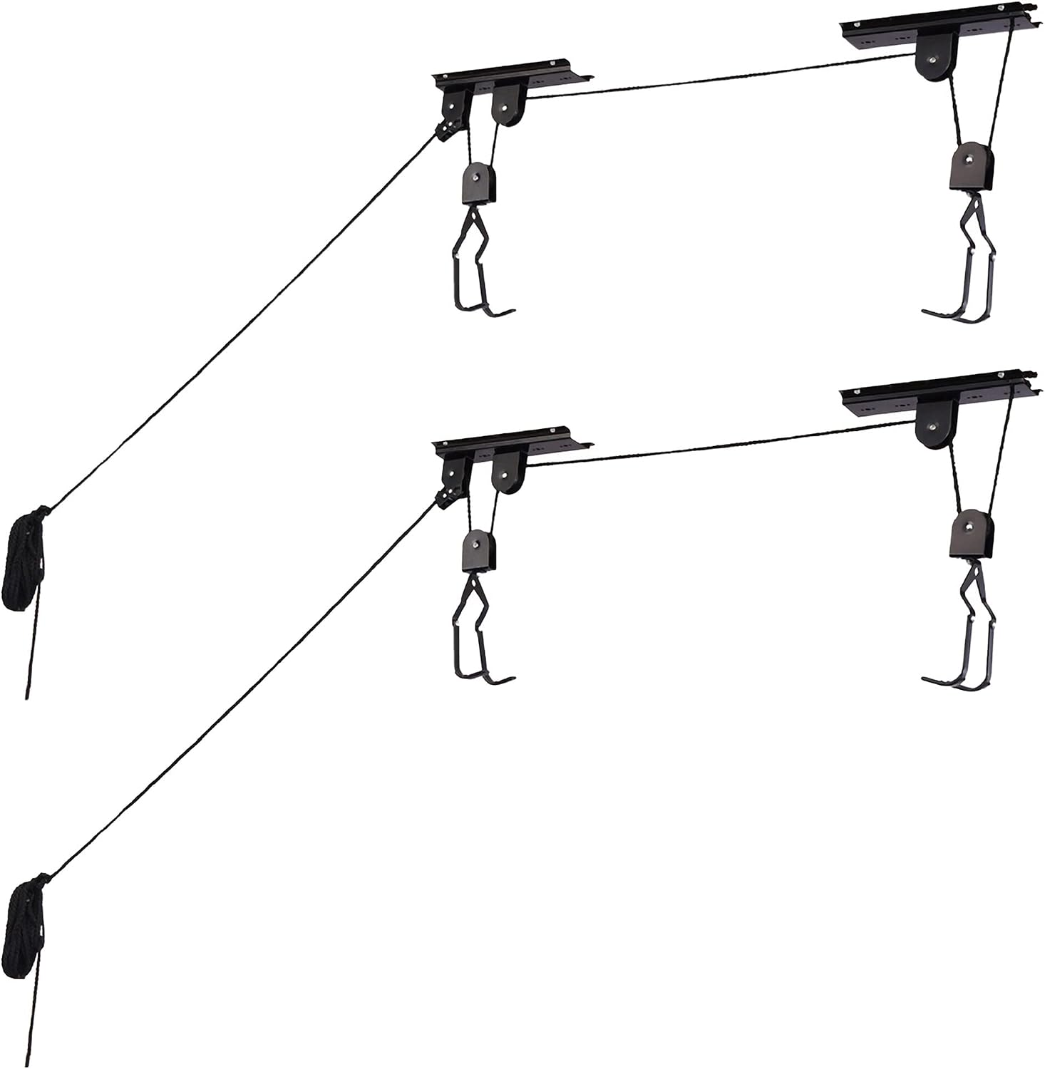 RAD Sportz Ceiling Bike Hoist (2-Pack): Overhead Garage Storage Lift