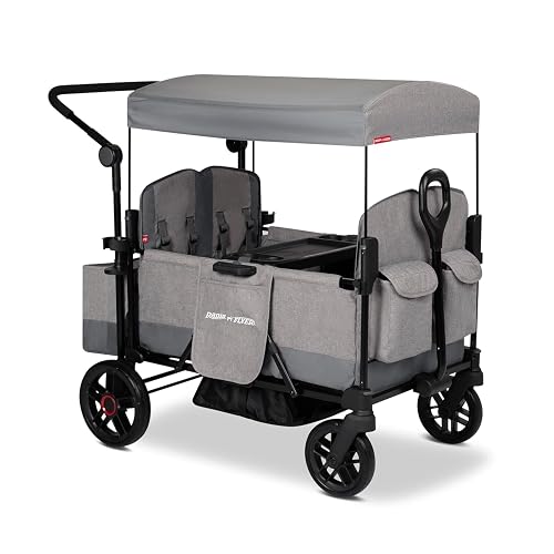 Radio Flyer Pathfinder 4-Seat Stroller Wagon