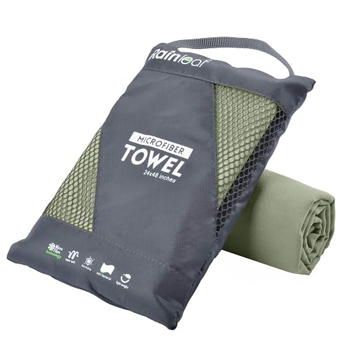Rainleaf Microfiber Towel Perfect Travel & Gym