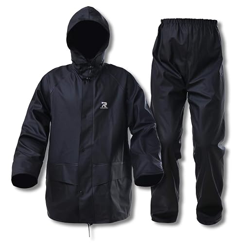 RainRider Rain Suits for Men Waterproof Rain